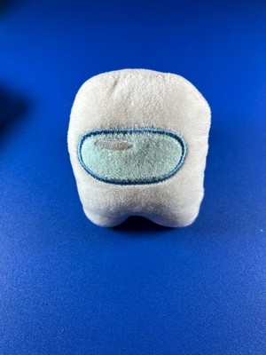Toikido Among Us 4'' Inch White Crewmate Premium Soft Plush Toys Small No Tag