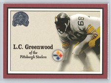 2000 Fleer Greats of the Game #4 L.C. Greenwood - Steelers Great