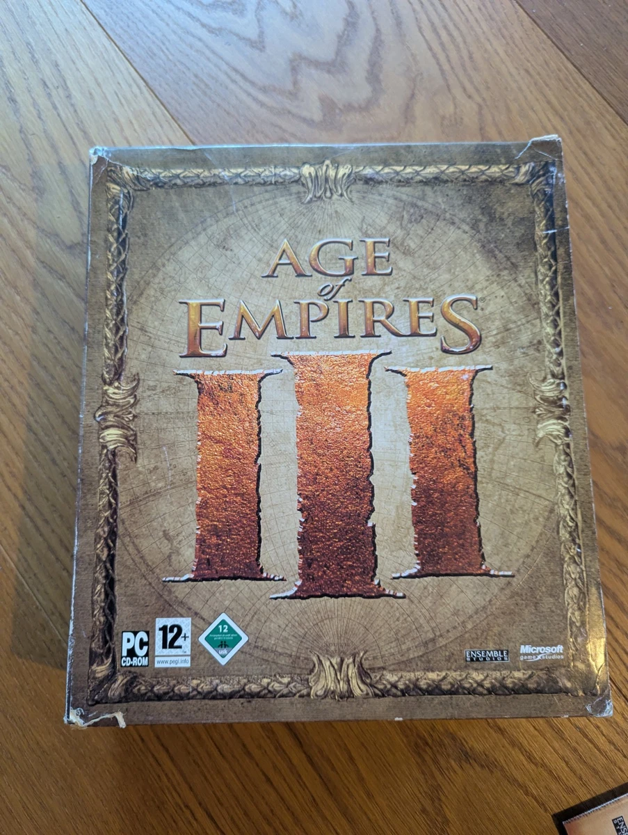 Age Of Empires : The Rise Of Rome Expansion - Big Box PC - Jeu Vidéo Vintage