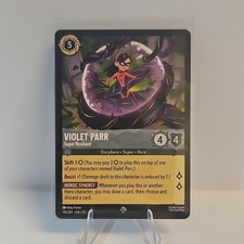 Lorcana - Violet Parr Super Resilient - Attack of the Vine - Super Rare 176/207