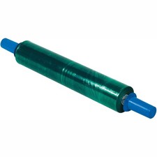 Goodwrappers Stretch Wrap 20" x 1000' x 80 Gauge with Dispenser Green Lot of 4
