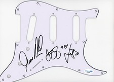 98 DEGREES SIGNED AUTOGRAPH STRAT GUITAR PICKGUARD ACOA ELECTRIC FULL BAND