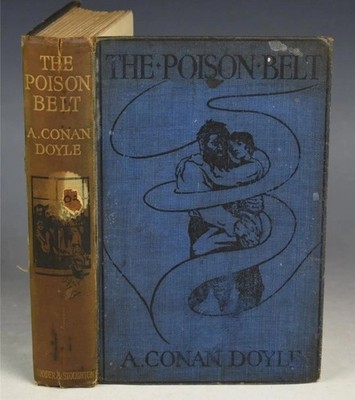 ARTHUR CONAN DOYLE The Poison Belt  1913 1st edition Professor Challenger