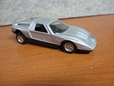 Schuco Micro Racer 793 Wind Up Mercedes Silver C 111 Excellent In Box w/Key