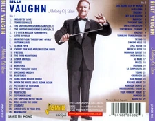BILLY VAUGHN MELODY OF LOVE NEW CD
