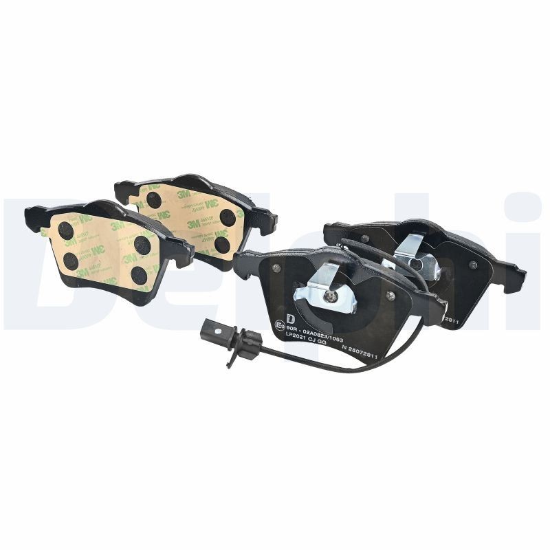 Für DELPHI LOCKHEED HAMULCE LP2021 BRAKE PAD AXLE SET FORD - Bild 3