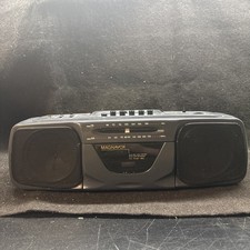 HTF Vintage MAGNAVOX Stereo AM/FM Radio  Cassette Tape Player