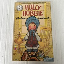 1975 repro Holly Hobbie Colorforms paper doll dress up set 2017 clothes SEALED