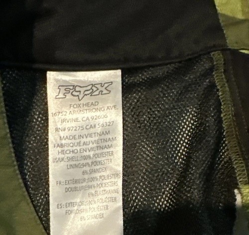 Fox Racing Shorts Mens 38 Board Cargo Trunks Camo Green Summer Active Wear - Imagen 5 de 12