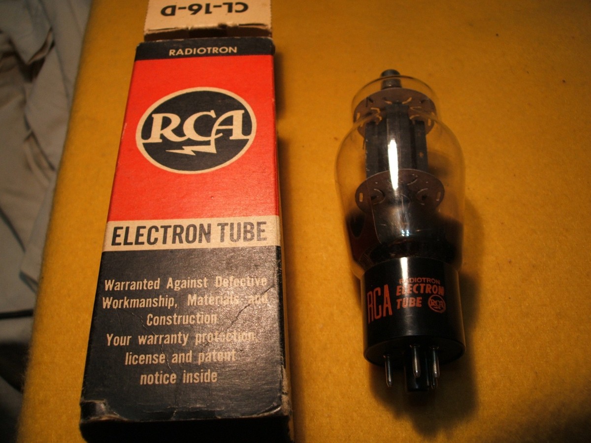 Vintage RCA 6BG6G Vacuum Tube NOS Z3 for sale online | eBay