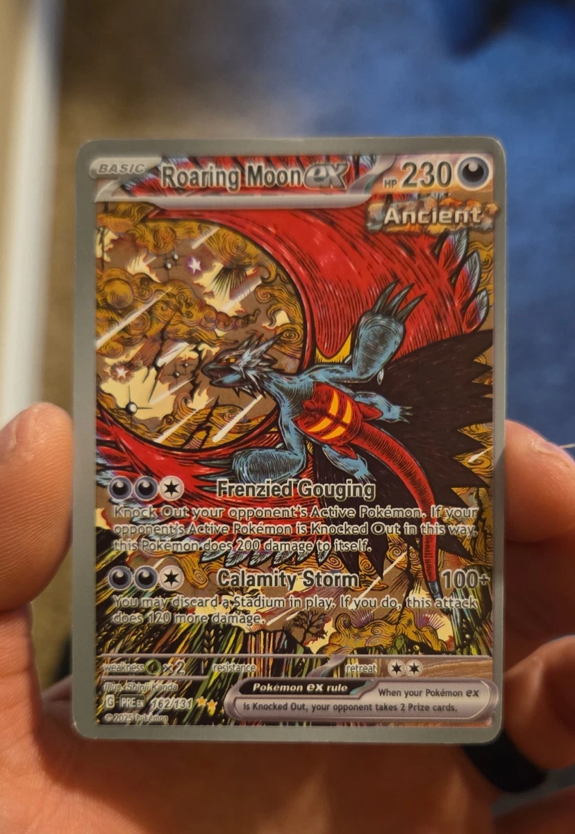 Roaring Moon Ex Pokémon TCG Cards for sale | eBay