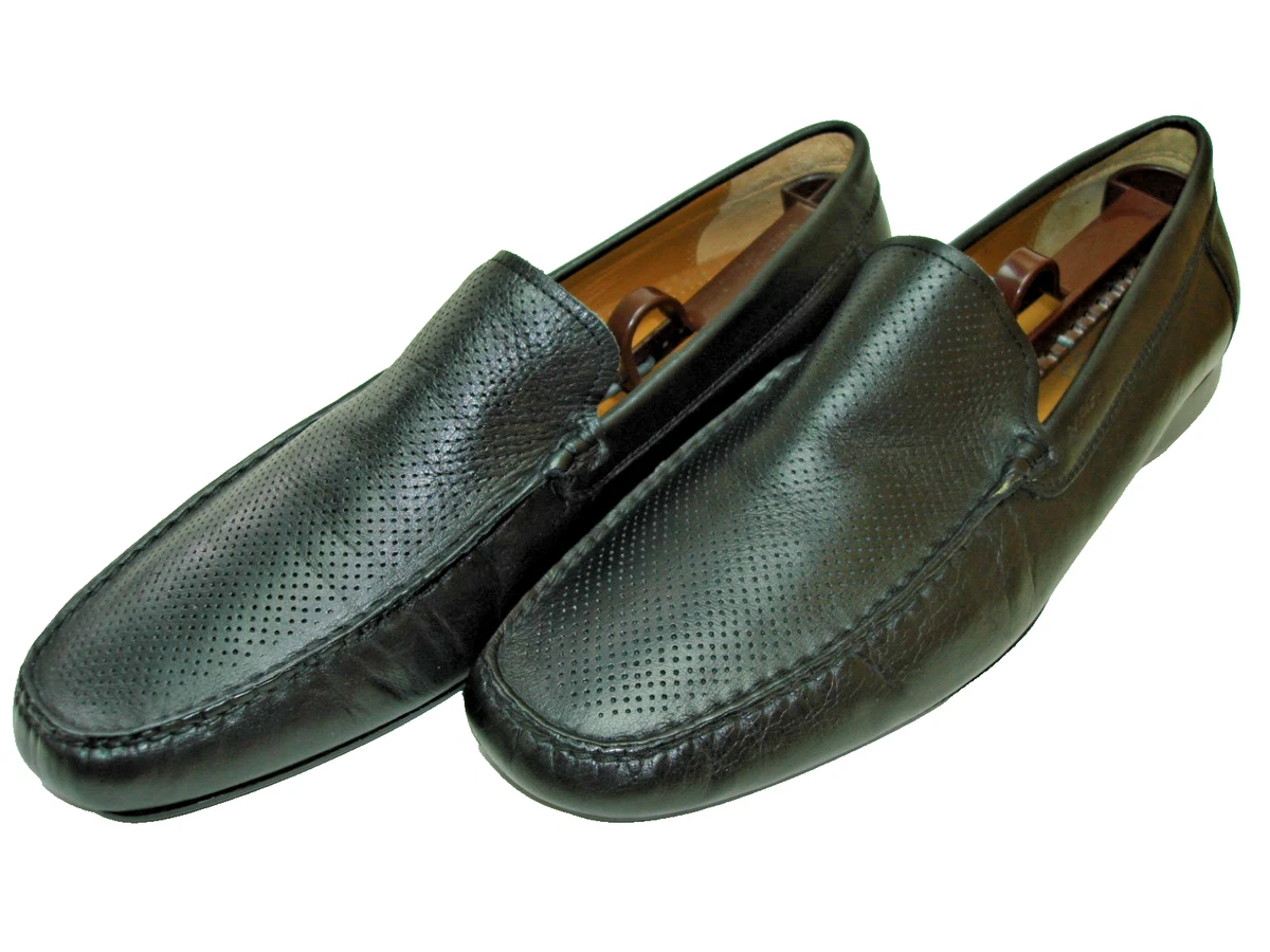 Bruno Magli Tomas Tassel Loafer Mens 8.5 EUC Black Leather Slip-On Italy Comfort Bruno Magli Trieste Classic Moccasin main image 4