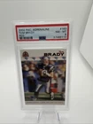 2002 Pacific Adrenaline Football Tom Brady Red Parallel PSA 8 NM-MT