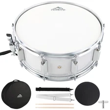 EASTROCK Snare Drum 14X5.5 Inches for Student Beginners with Gig Bag, Drumsti...