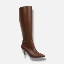 Giani Bernini Women's Brown Crueellaa Memory Foam Knee High Boots Shoes Size 8.5