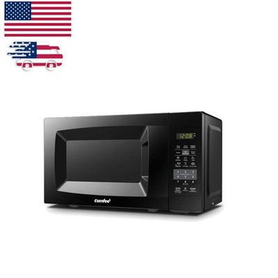 Energy Efficient Microwave Oven with ECO Mode, Timer Function & 10'' Turntable