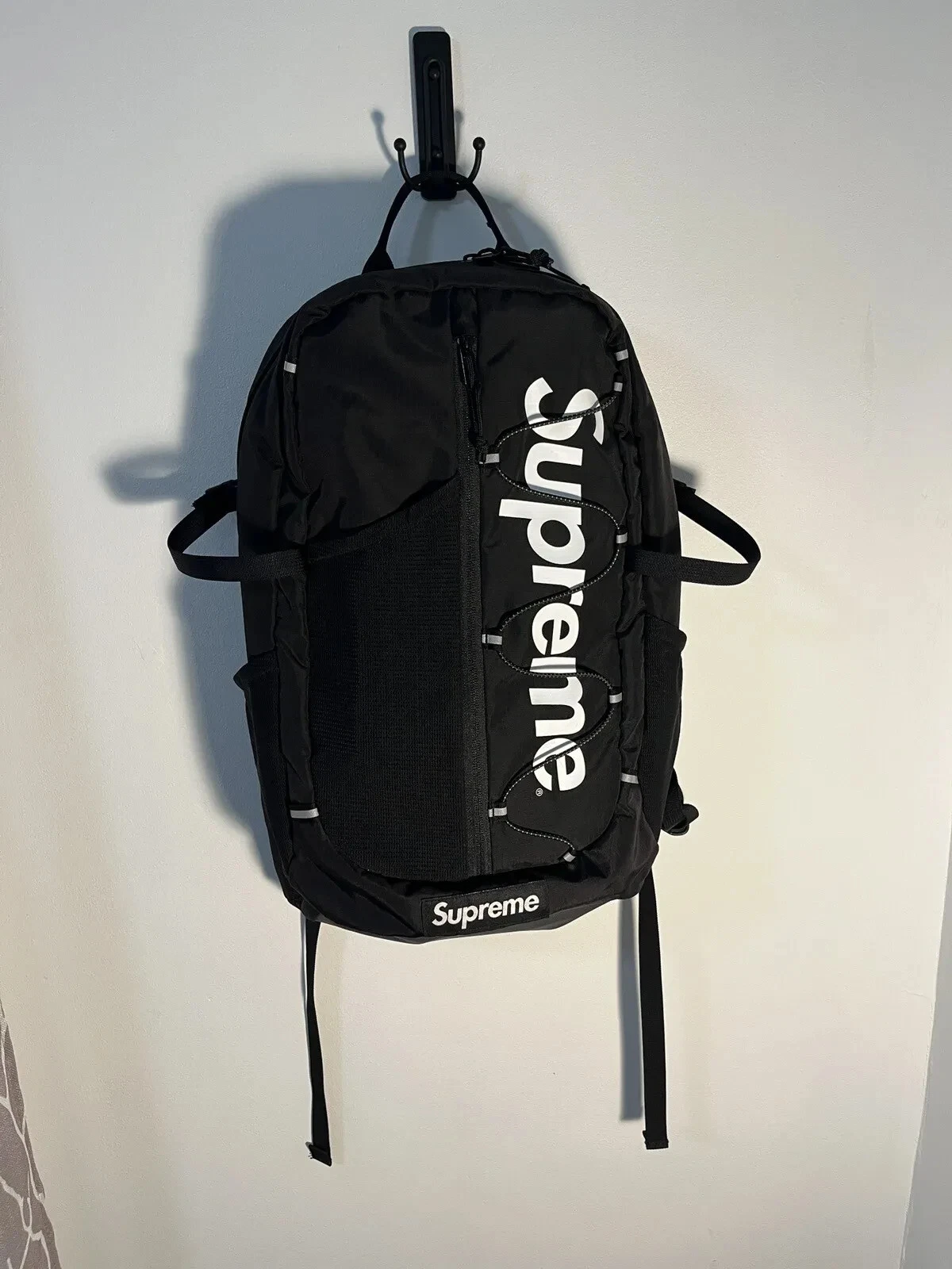 SUPREME 17ss Black BackpackWaterproof Box Logo Mountaineering Bags Travel
Opens in a new window or t