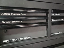 Magnetic Tool Box Labels – Drawer Organizer Magnets – SAE Metric – Made in USA