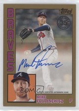2019 Topps 1984 Topps Baseball Auto Gold 1/50 Mike Foltynewicz #84A-MF Auto 4r3