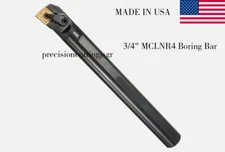 3/4" SHANK X10" LONG INDEXABLE BORING BAR S12-MCLNR4 For CNMG43 Carbide Inserts