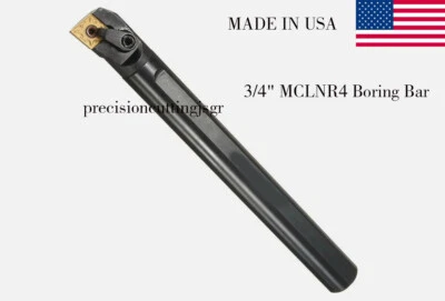 ZIMI 3/4" SHANK X10" LONG INDEXABLE BORING BAR S12-MCLNR4 For CNMG43 Carbide Inserts