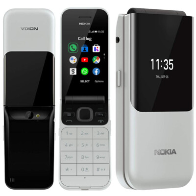 Original Nokia 2720 Flip (2019) 4G LTE WiFi Dual SIM KaiOS