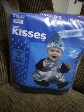 Rubie's Hershey's Kisses Baby Costume Chocolate Tunic Hat 6 To 12mos Halloween