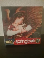 New/Sealed Springbok Puzzle - Angel and Dove - 1000 Piece Jigsaw Puzzle