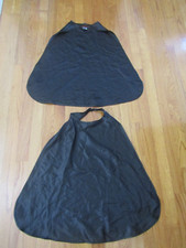 Simply By Design Lot of 2 childrens black capes one size ages 3-9 years