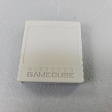 Official Nintendo Gamecube Memory Card 59 Blocks DOL-008 Genuine Gray