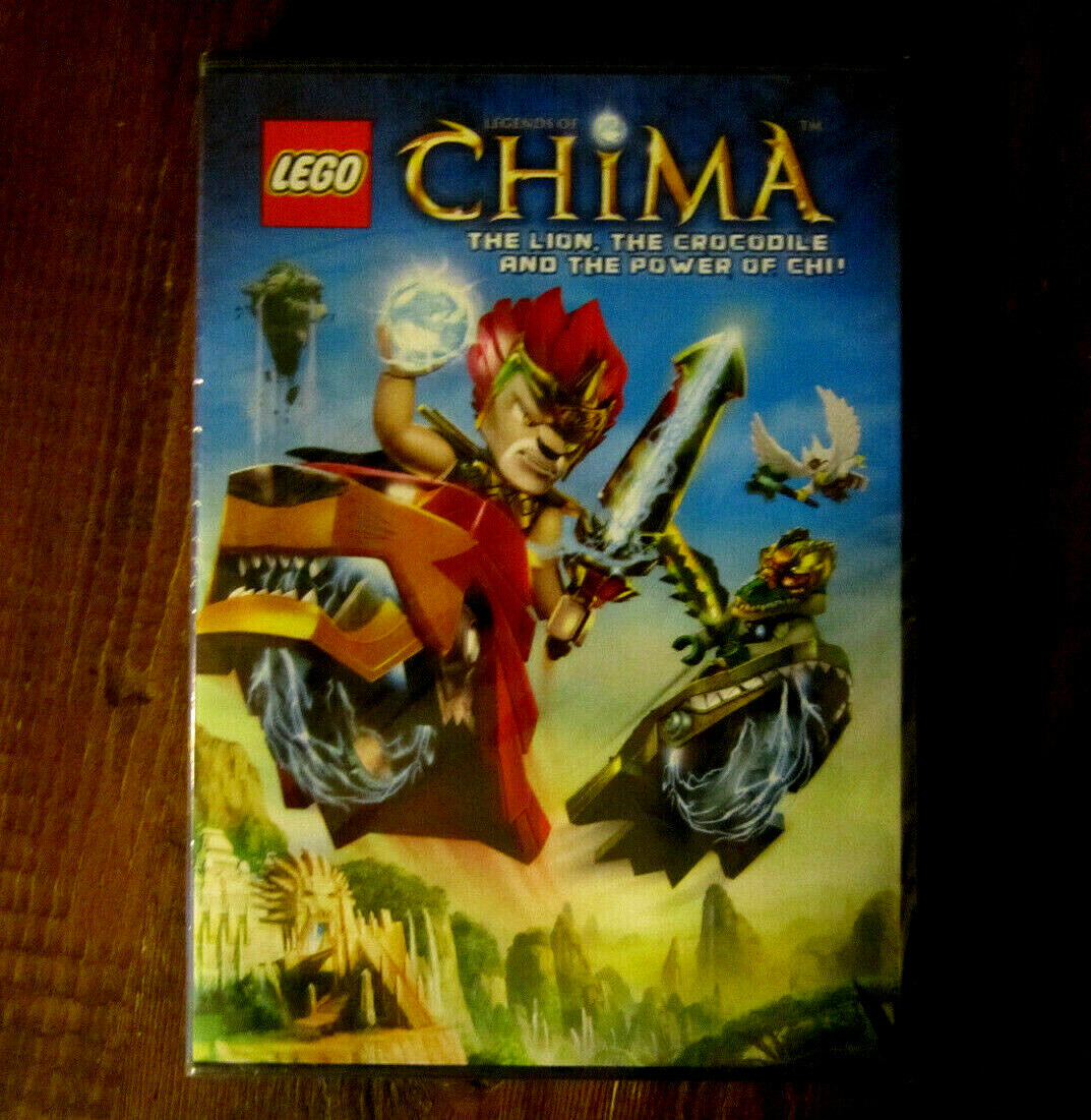 Lego DVD Legends of CHIMA The Lion, The Crocodile, and the Power