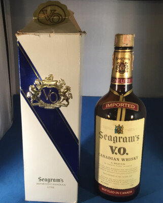 ウイスキー V 1976 Bicentennial Seagram's V.O. Canadian Whiskey One Litre Bottle