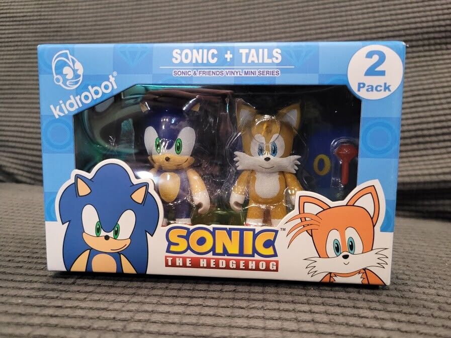 Sonic the Hedgehog 3 Vinyl Figure Sonic and Tails 2-Pack - Kidrobot