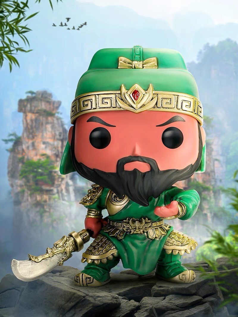 FUNKO POP ASIA THREE KINGDOMS SET OF LIU BEI#202+GUAN YU#120 FUNKO POP ASIA THREE KINGDOMS SET OF LIU BEI#202+GUAN YU#120