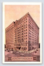 Postcard Louisiana New Orleans LA Hotel Monteleone 1940s Unposted Linen