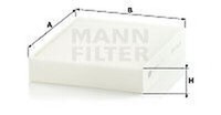 CU 25 001 Mann-Filter Innenraumfilter FüR Alpina, Bmw, BMW (Brilliance)