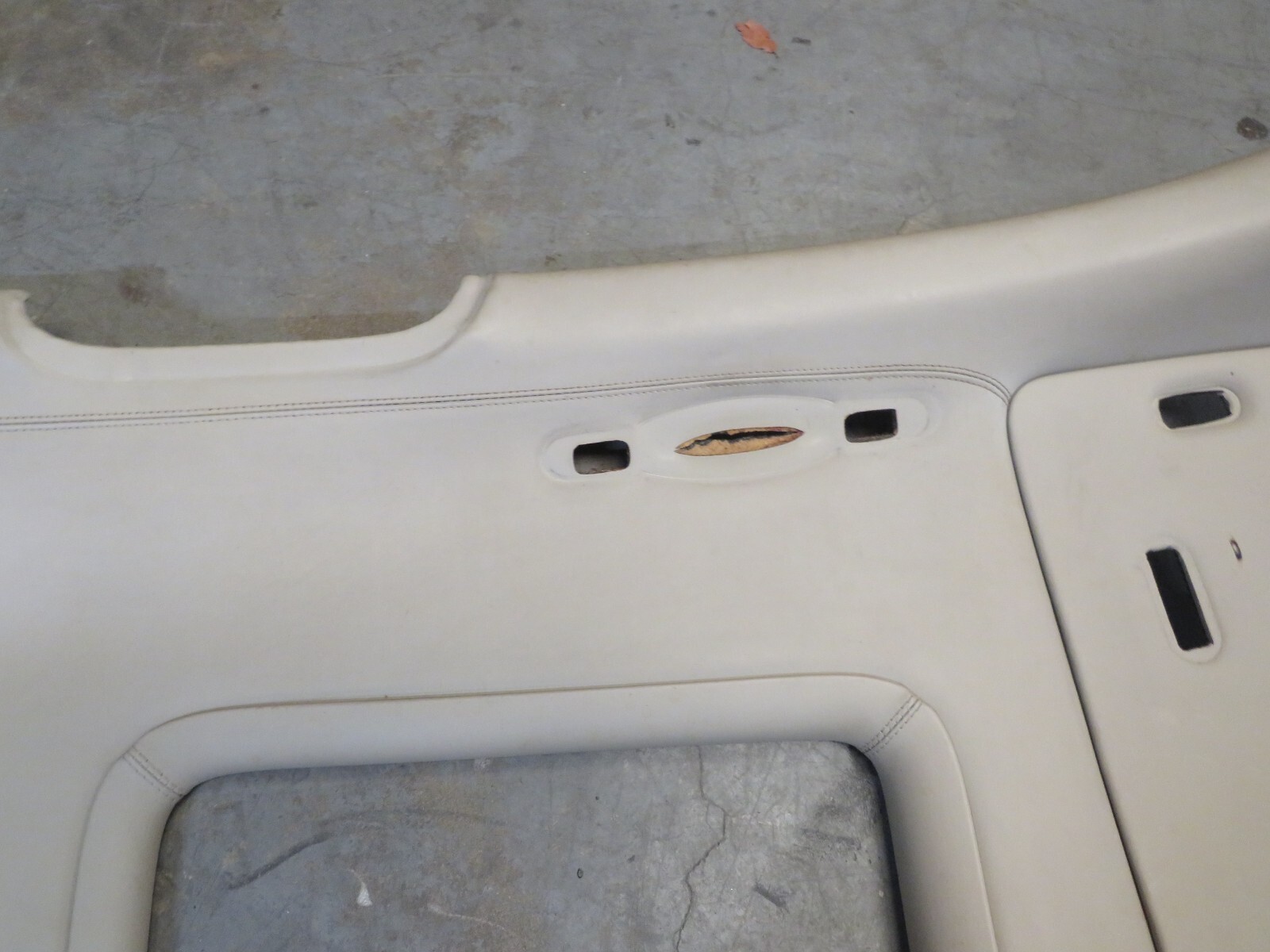 2006 BENTLEY FLYING SPUR RIGHT  SIDE HEADLINER LEATHER