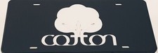 Cotton Black Mirror License Plate Auto Tag Laser Cut Inlaid Acrylic Cotton Black Mirror License Plate Auto Tag Laser Cut Inlaid Acrylic
