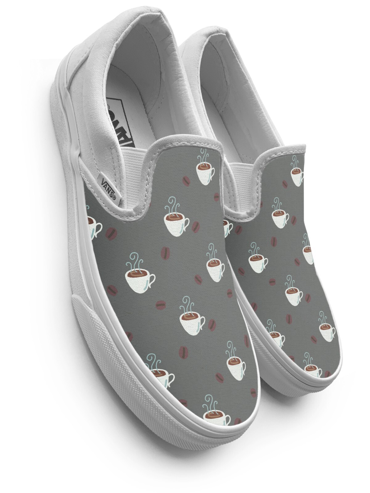 SAOLA Scarpe slip on furgoni modello tazza da caffè