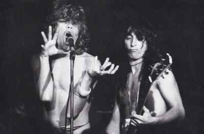 David Johansen & Johnny Thunders (New York Dolls) - Mini Poster/Book Clipping