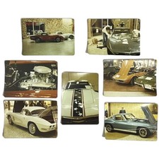 Vintage 1970's Corvette Car Show 3.5 x 5 Photo Lot of 7 C1 C2 C3 1961 1963 1969