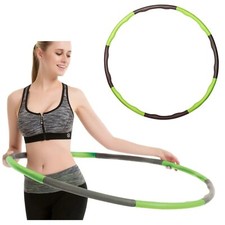 Fitness Sport Weighted Smart Hula Hoop Detachable Waist Hips Calorie Burner Abs