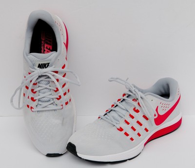 Nike Zoom Vomero 11 Men's Gray/Crimson Running Shoes Sz 13 838646 | eBay