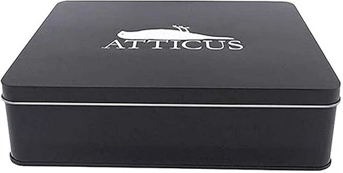 Atticus - Crow Logo Gift Set Tin - Official Mens T Shirt + Official Beanie + CD
