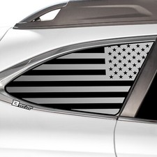 Fits Subaru Outback 2020-2025 Quarter Window American Flag Decal Sticker Fits Subaru Outback 2020-2025 Quarter Window American Flag Decal Sticker