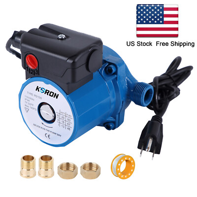 120V Hot Water Circulation Pump NPT 