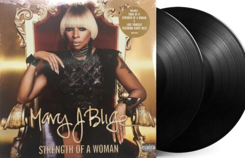 MARY J BLIGE STRENGTH OF A WOMAN VINYL LP NEW! THICK OF IT, LOVE YOURSELF  - Picture 1 of 2