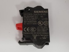 SIEMENS 3SU1400-1AA10-3CA0 CONTACT MODULE  1NC