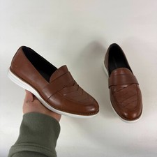 Cole Haan Grand OS Oxford Shoe Women's 7 Brown Leather Slip-On Low Top W15302