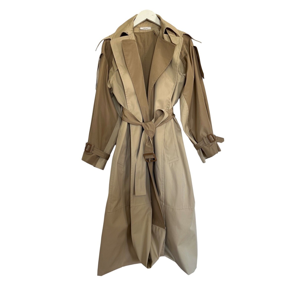 Old Celine Phoebe Philo Era Runway SS2018 Double Layered Silk